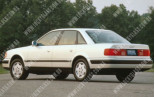 Audi 100 (91-97), Заднє скло