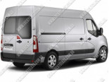 Renault Master (10-), Заднє скло