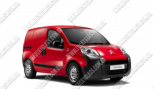 Peugeot Bipper (07-), Заднее стекло