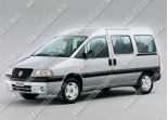 Citroen Jumpy (96-06), Заднє скло