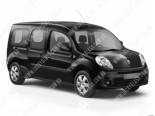 Renault Kangoo (08-), Бокове скло права сторона 