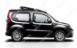 Renault Kangoo (08-), Бокове скло права сторона 