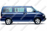 VW Transporter T4/Caravelle/Multivan (91-03), Бокове скло права сторона 