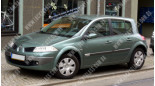 Renault Megane ll Sedan/Hatchback/Combi (02-08), Бокове скло ліва сторона