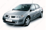 Renault Megane ll Sedan/Hatchback/Combi (02-08), Бокове скло права сторона 