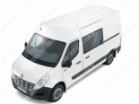 Opel Movano B (10-), Бокове скло ліва сторона