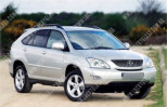 Lexus RX300/330/350/400h (03-09), Лобове скло