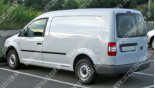 VW Caddy (04-), Заднє скло