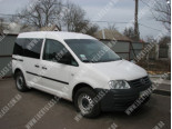 VW Caddy (04-), Бокове скло права сторона 