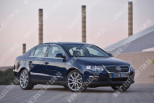 VW Passat B6/B7 (05-), Бокове скло права сторона 