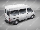 Ford Transit (86-99), Заднє скло