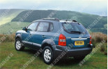 Hyundai Tucson (04-), Заднє скло