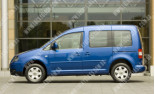 VW Caddy (04-), Боковое стекло левая сторона