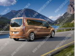 Ford Tourneo/Connect (14-), Бокове скло права сторона 