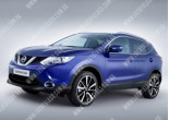 Nissan Qashqai/Qashqai+2 (07-), Боковое стекло левая сторона