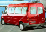 Ford Transit (86-99), Заднє скло