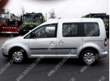 VW Caddy (04-), Бокове скло ліва сторона