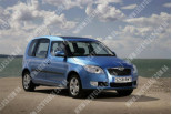 Skoda Fabia New/Roomster (07-), Лобове скло