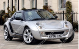 Smart Roadster (03-06), Лобове скло