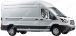 Ford Transit (Low/Medium roof) (14-), Бокове скло права сторона 