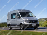 VW Crafter (06-), Бокове скло права сторона 