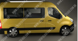 Nissan NV400 (10-), Бокове скло права сторона 