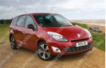 Renault Scenic/Grand Scenic (09-), Бокове скло права сторона 