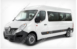 Opel Movano B (10-), Бокове скло права сторона 