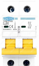 2P DC 600V MCB TOB1Z-63 25A