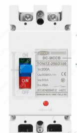 2P DC MCCB 600V TOM7Z-250/2300 200A
