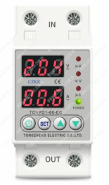 TOVPD1-60-EC colorful 63A Захисне реле Контроль обмеження струму
