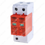 2P DC SPD TZG40-PV 600V Пристрій захисту від імпульсних перенапруг