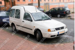 VW Caddy (96-04), Бокове скло права сторона