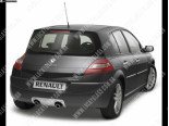 Renault Megane ll Sedan/Hatchback/Combi (02-08), Заднє скло