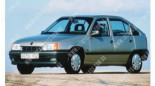 Opel Kadett E/Combo A (84-91), Лобове скло